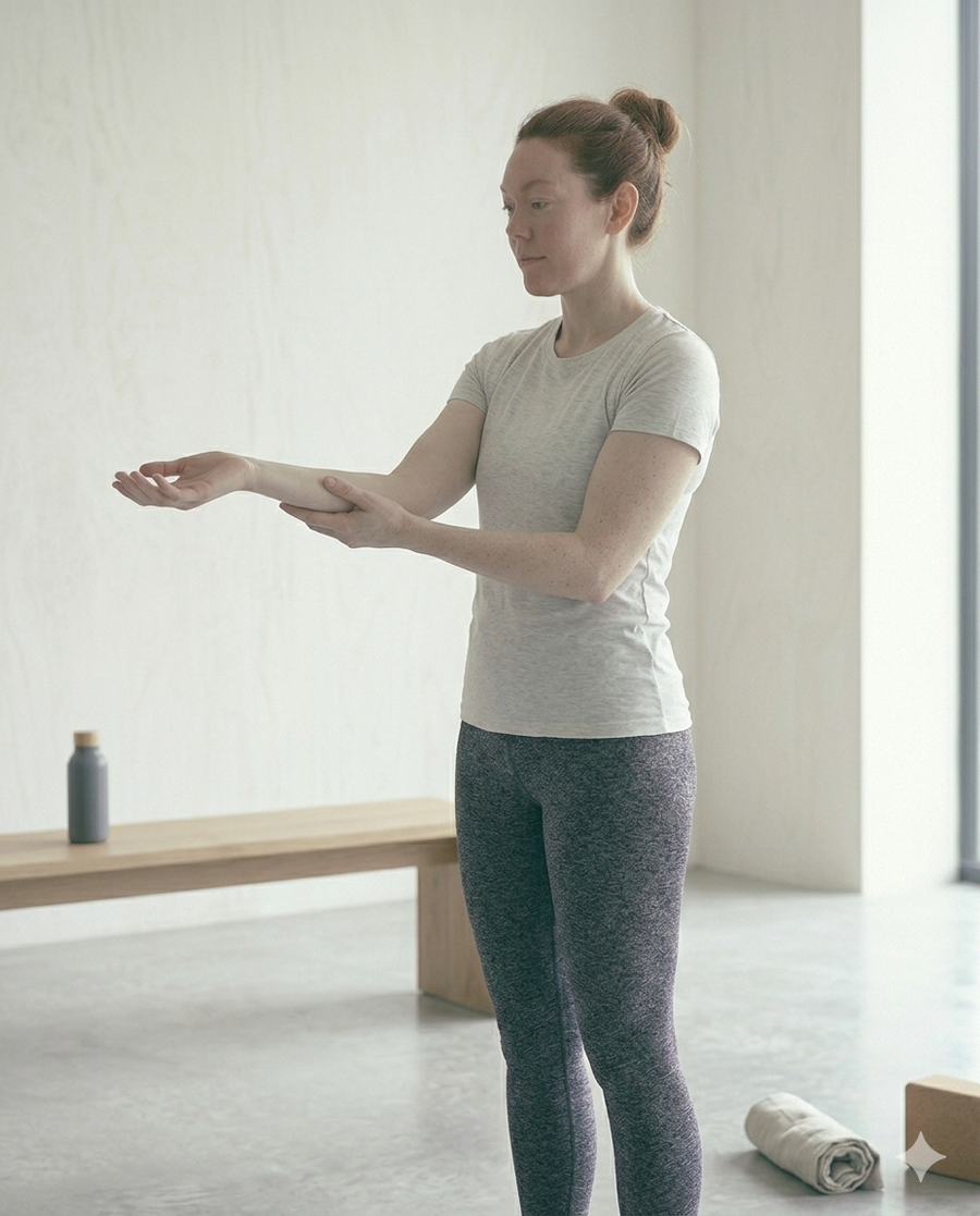 Elbow discomfort from repetitive daily strain