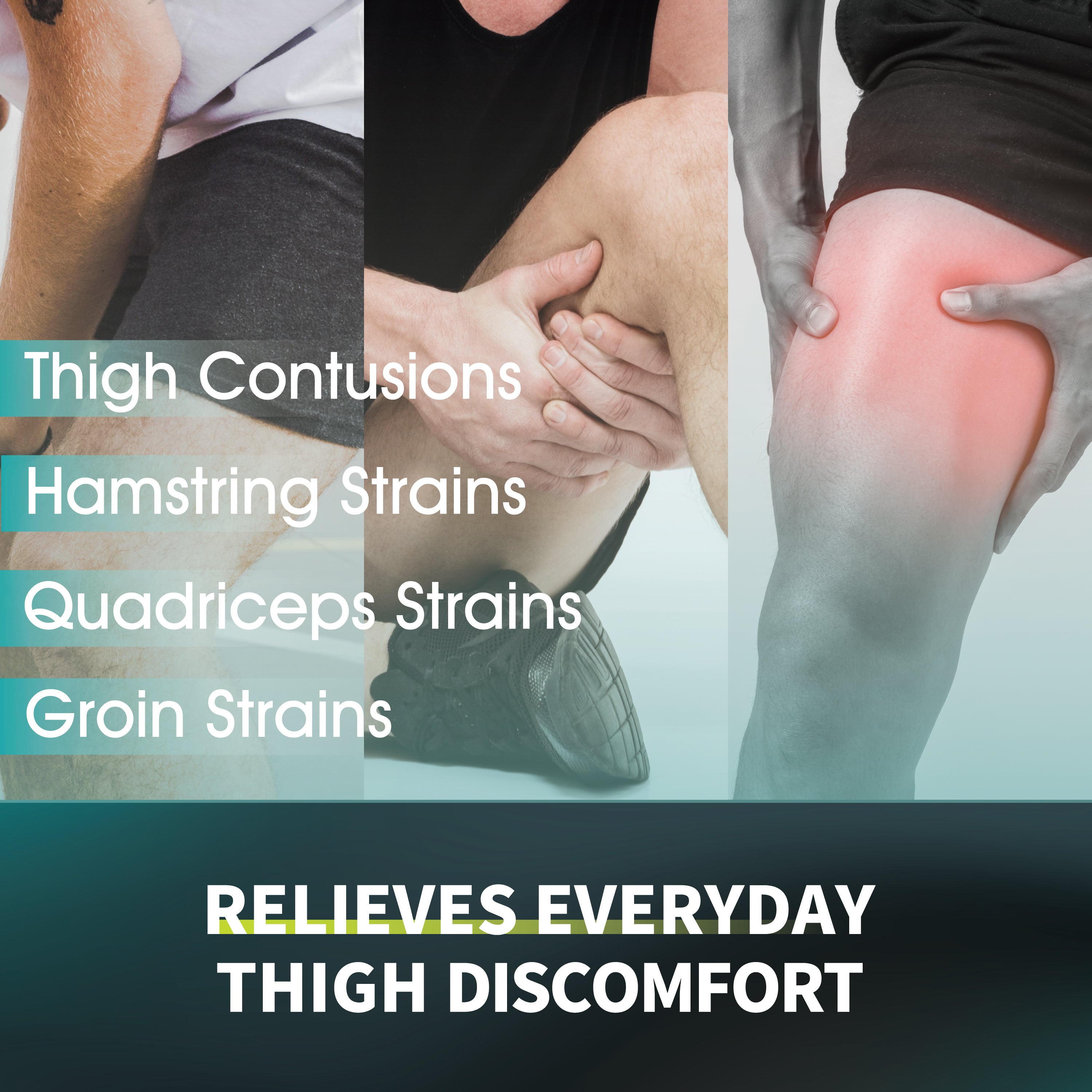 Vital Salveo Compression Recovery Thigh Sleeve (1PC) - Vital Salveo