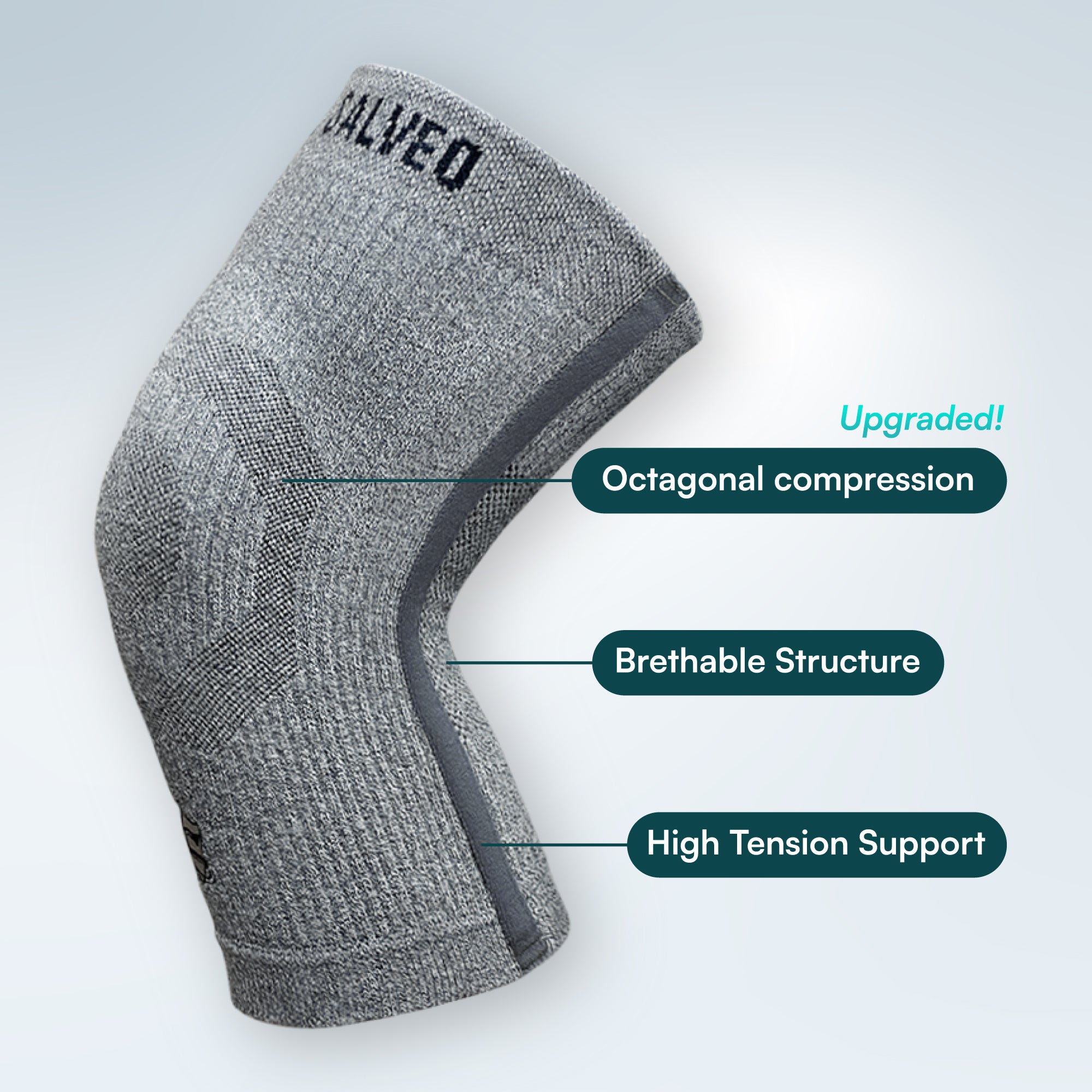 3D Knit Knee Sleeve/Brace ST3-Stay Warm (Pair) - Vital Salveo