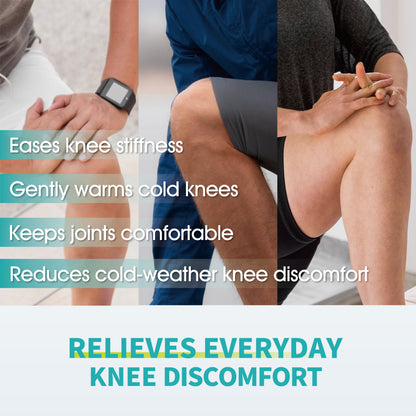 3D Knit Charcoal Knee Sleeves (1 Pair) - Vital Salveo