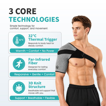 Compression Recovery Shoulder Brace - Vital Salveo