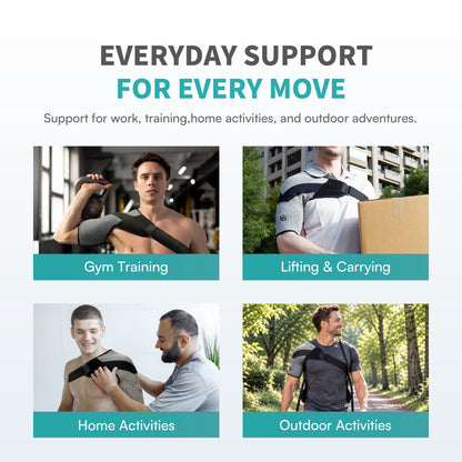 Compression Recovery Shoulder Brace - Vital Salveo