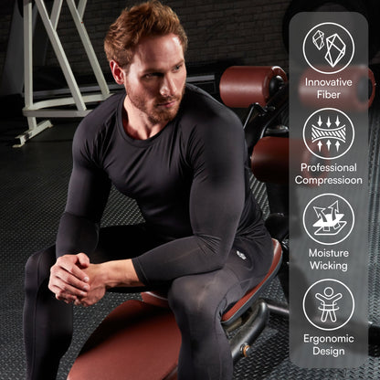 Men Compression Recovery Long Sleeve Shirt - Vital Salveo